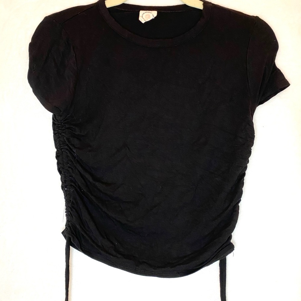 black crop top